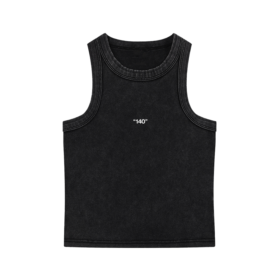 Snow Washed "140" Tank Top